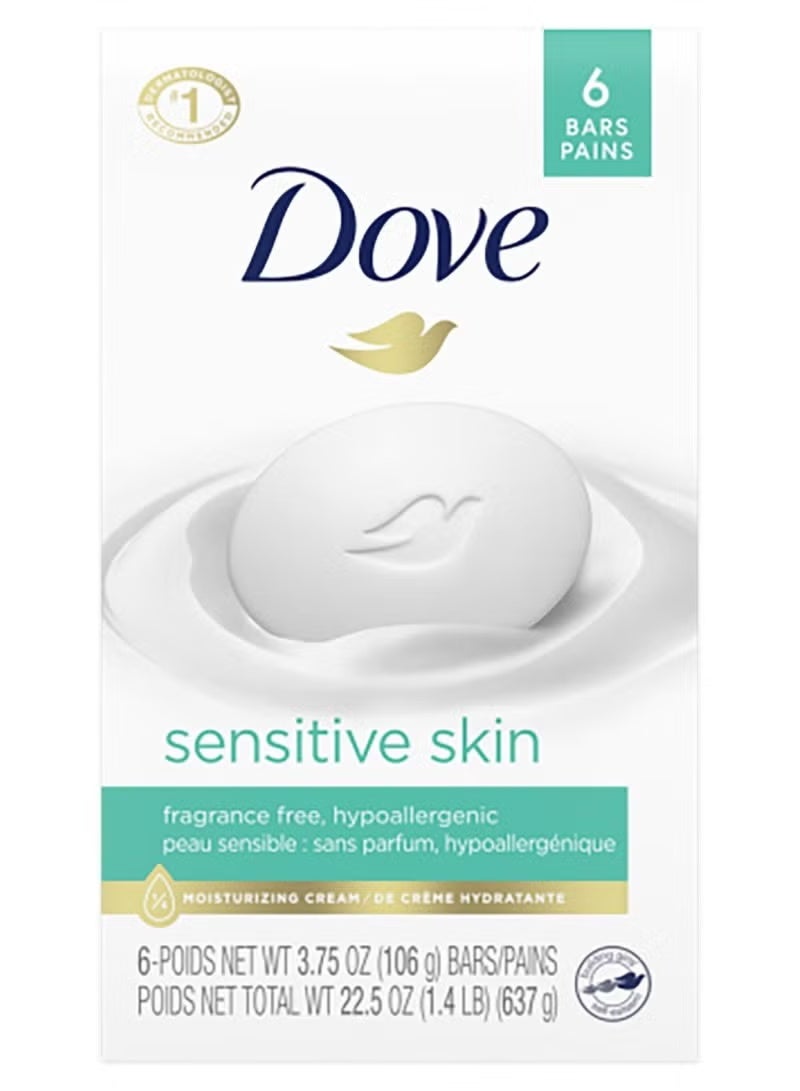 Soap Sensitive Skin Beauty 6 Bars